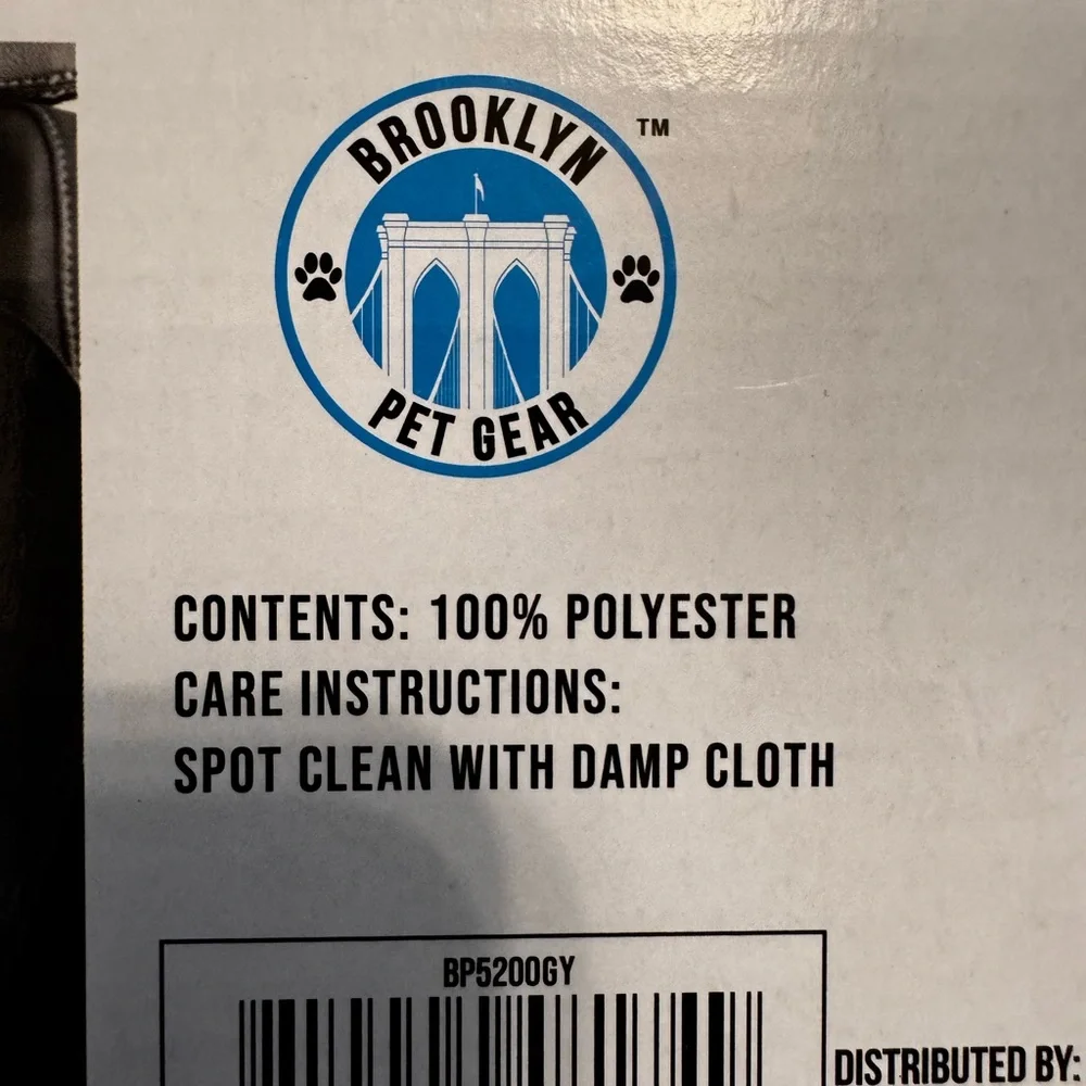 Brooklyn‎ Pet Gear Car Seat Cover  NEW. 55" X 57" GRAY - Picture 7 of 8